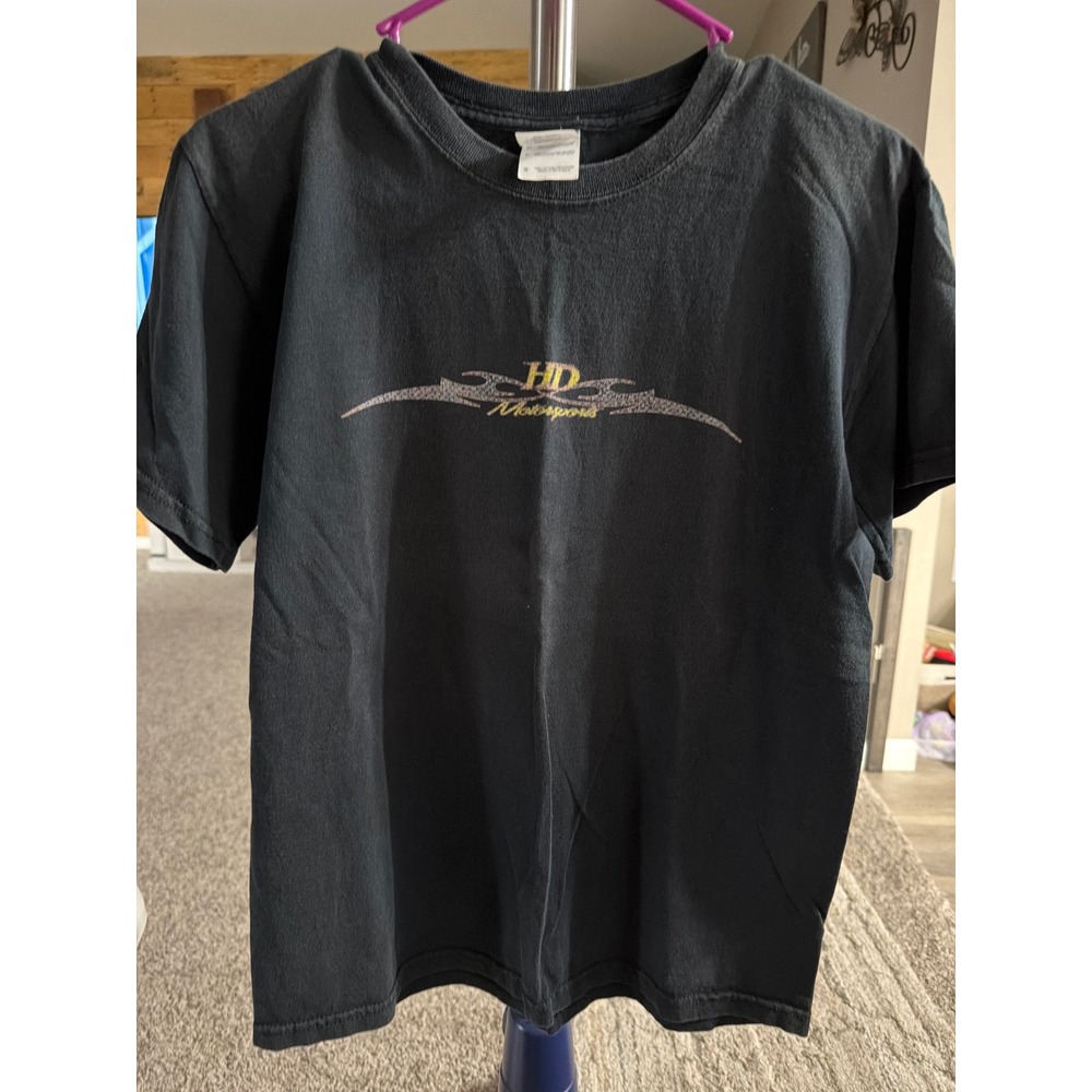 Gildan HD Motorsports Camaro Nitrous Injected Graphic T-Shirt Black Small